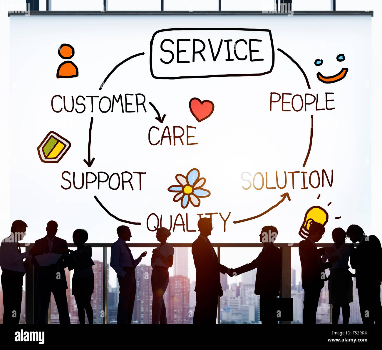customer satisfaction service hospitality support concept f52rrk.jpg